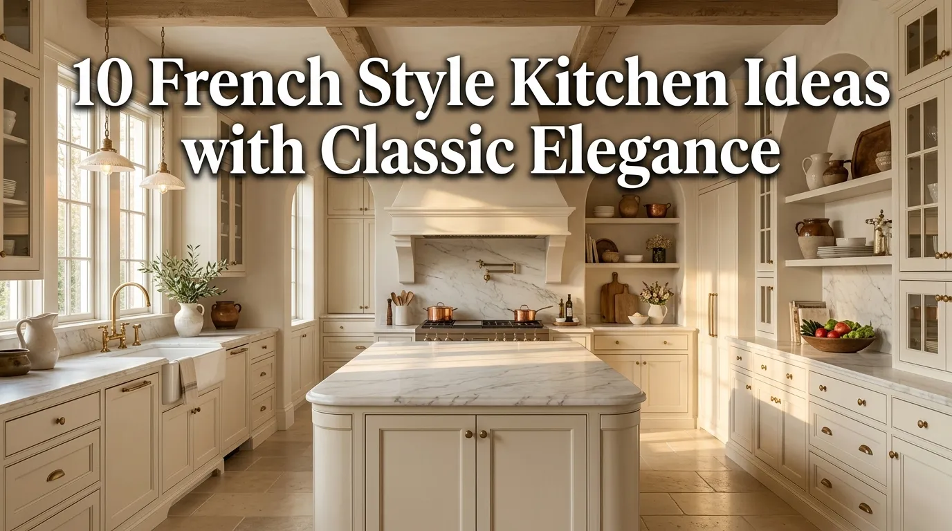 10 French Style Kitchen Ideas with Classic Elegance