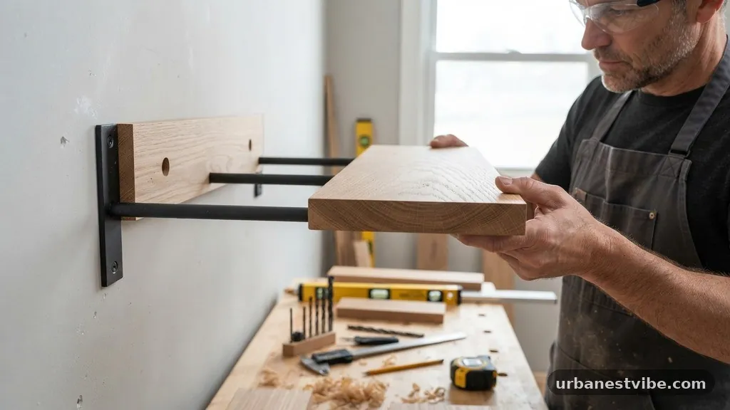 Drilling Precision and Alignment - Minimum Wood Shelf Thickness Needed to Conceal Internal Steel Rods