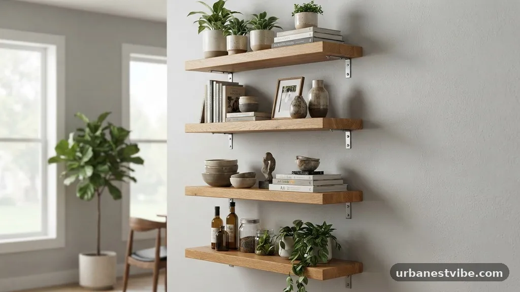 Step Four: Attaching the Floating Shelf - Can Heavy Floating Shelves Be Anchored Safely into Hollow Drywall Alone?
